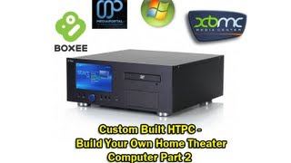 Custom Built HTPC  Build Your Own Home Theater Computer Part 2 [upl. by Suhsoj]