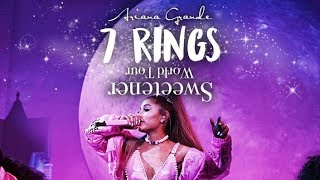 Ariana Grande  7 Rings Sweetener World Tour Live Studio Version MOONSICK [upl. by Cataldo]