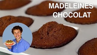 RECETTE DES MADELEINES AU CHOCOLAT [upl. by Aibun]