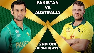 Pakistan Vs Australia 2019  2nd ODI  Highlights  PCB [upl. by Redman]