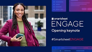 Smartsheet ENGAGE 2024 in Seattle opening keynote [upl. by Fujio327]