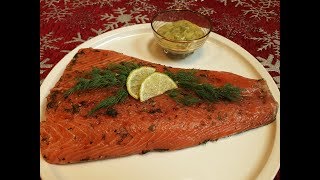 SAUMON GRAVLAX et SA SAUCE MAISON [upl. by Teplitz]