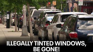 Mayor Parker signs law to crackdown on cars with illegally tinted windows in Philadelphia [upl. by Dyraj]