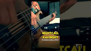 Nightcall  Kavinsky thefrenchybassplayer bass kavinsky nightcall luthman [upl. by Nyraf]