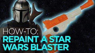 Repaint a Toy Mandalorian Blaster Prop [upl. by Kevina]