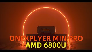 OneXPlayer Mini ProAMD Ryzen 6800U） in Docking [upl. by Melisse449]