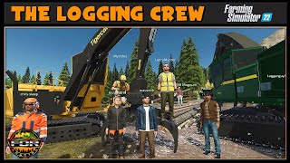 We Are A Well Oiled Machine  Logging Crew 15  Farming Simulator 2022  FDR Logging [upl. by Ecahc]