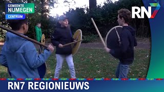 Scholieren helemaal terug naar Middeleeuwen  RN7 REGIONIEUWS [upl. by Laurentia]