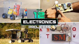 Top 12 Electronics Projects 2023  Electronics Engineering Project Ideas [upl. by Moulton762]