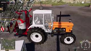 SPRAYING FERTILIZER WITH KUHN DELTIS 1302 MTA3  Farming Simulator 19 Day 60 [upl. by Neehcas644]