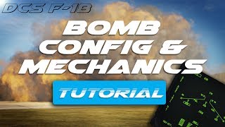 DCS F18C Bomb Mechanics explained EFUZ DLY1 VT [upl. by Ahsiekin422]