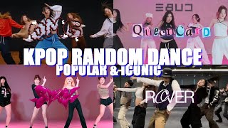 KPOP RANDOM DANCE 2023 POPULAR amp ICONIC SONGS mirrored [upl. by Nylcsoj]