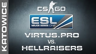 Virtuspro vs HellRaisers  Group A  EMS One Katowice 2014  CSGO [upl. by Grider]