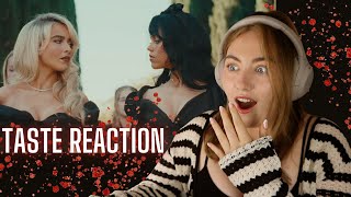 Sabrina Carpenter  Taste Official Video REACTION [upl. by Ttiwed]