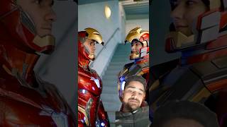 Two Human Ironman Suits ironman ironmancosplay ironsuit avengers marvel tonystark ironman [upl. by Ullund358]