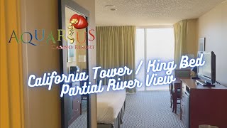 Aquarius Casino Resort Laughlin NV  King Room California Tower [upl. by Dniren]