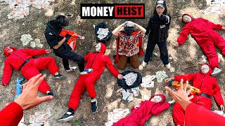 PARKOUR VS MONEY HEIST Police Raided Arrested The Bad Guy amp Their Accomplices BELLA CIAO REMIX [upl. by Eelam]