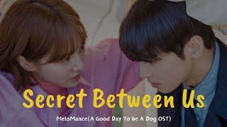 MeloMance 멜로망스The Secret Between Us A Good Day to Be a Dog OST Part3 hanengrom Lyrics [upl. by Refeinnej]