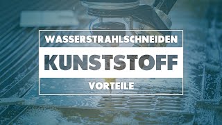 Wasserstrahlschneiden Kunststoffe amp Elastomere  AquaContour [upl. by Hal697]