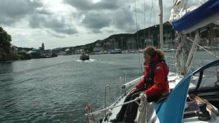 Sailing Scotland entering Tarbert Harbour [upl. by Renba]