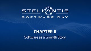 Stellantis Software Day Chap2  Software as a growth story [upl. by Harehs]