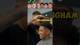 Guler VS Haaland VS Nunez VS Bellingham VS Ronaldo JR VS Ronaldo Haircut Challenge😎 [upl. by Aneela]