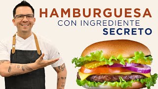 Descubre el ingrediente sorpresa en las hamburguesas de lujo [upl. by Hope]