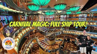 Carnival Magic  Full Ship Tour [upl. by Dahsraf640]