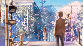 One More Time One More Chance From 5 centimetres Per Second ENDING SCENE [upl. by Yreva659]