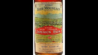 Rumaniacs Review  Edward Young amp Co Jamaican quotBlue Mountainquot Rum from the 1940s [upl. by Thaine]