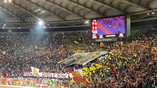 Roma  Milan 21 la coreografia della Curva Sud [upl. by Lorna]