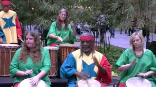 TamTam Magic West African drumming from Senegal [upl. by Nahem]