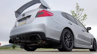 2017 WRX STI Cold Start Invidia Catless Downpipe Invidia R400 Catback Exhaust [upl. by Dauf]