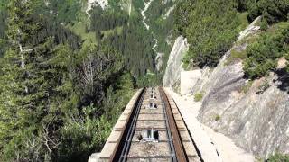 Gelmerbahn decent 720p finished editmpg [upl. by Ojyram]