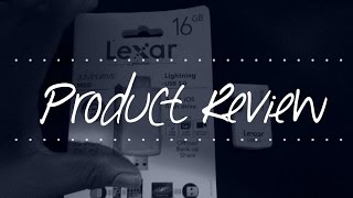 Lexar M20i 16GB JumpDrive  Product Review [upl. by Aerdnaxela825]