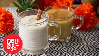 Atoles diferentes de arroz con leche y calabaza  Delicioso [upl. by Anaek254]