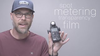 How to Spot Meter Slide Film with a Sekonic Light Meter for Landscape Photography [upl. by Anaeerb]