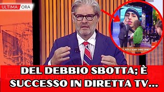 Dritto e Rovescio colpo di scena rissa sfiorata per poco Paolo Del Debbio incavolato nero manda [upl. by Hayikaz56]