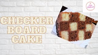 How to make a Checkerboard Cake [upl. by Annahc284]