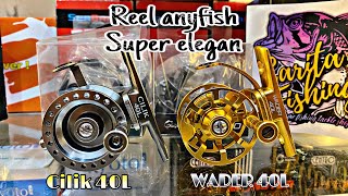 REEL ANYFISH SUPER ELEGANcuma 100ribuan bodi full metal reelpancing [upl. by Mansur616]