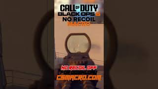 How to work  codblackops6 norecoil macro [upl. by Ojibbob581]