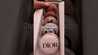 Dior Xmas Event Door Gift box of gorgeous macarons thanks to my Dior SA for the invite✨️🎄 dior [upl. by Ebarta]