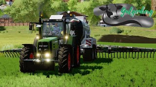 LS22 Galgenberg V2 134  Heu Ballen einsammeln und einlagern  Gülle Ballern  FARMING SIMULATOR 22 [upl. by Elna446]