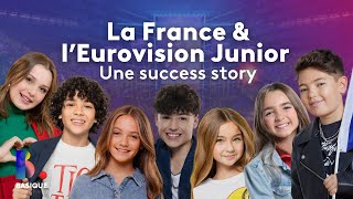 La success story entre lEUROVISION JUNIOR et la France [upl. by Eastman79]