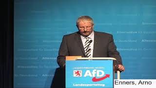 8 Platz Landesliste LTW 2018 AfD Hessen  Enners Arno [upl. by Dannon]