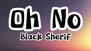 Black Sherif  Oh No Lyrics [upl. by Ahsetra]