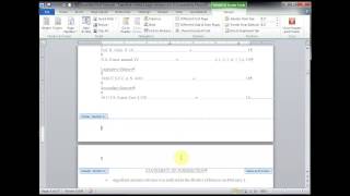 How to Add Page Numbers in Word Document [upl. by Ailad]