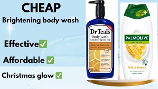 CHEAP BRIGHTENING BODY WASHES FOR GLOWY SKIN TONE [upl. by Eissert]