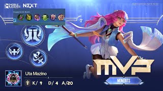 MATHILDA GAMEPLAY HIGHLIGHT MOMENT PART 10  Mobile Legends [upl. by Nueoras]