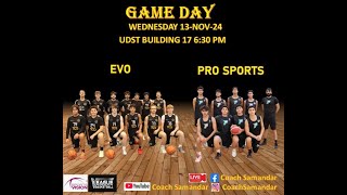 HIGHLIGHTS EVO VS Pro Sports V league by coach Samandar [upl. by Jolyn]